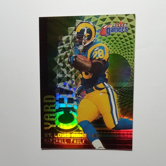 2000 fleer gamers Marshall Faulk - Picture 5 of 5